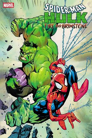 Spider-Man/Hulk: Fire And Brimstone #1 JUSTIN MASON VARIANT [1:25] cover
