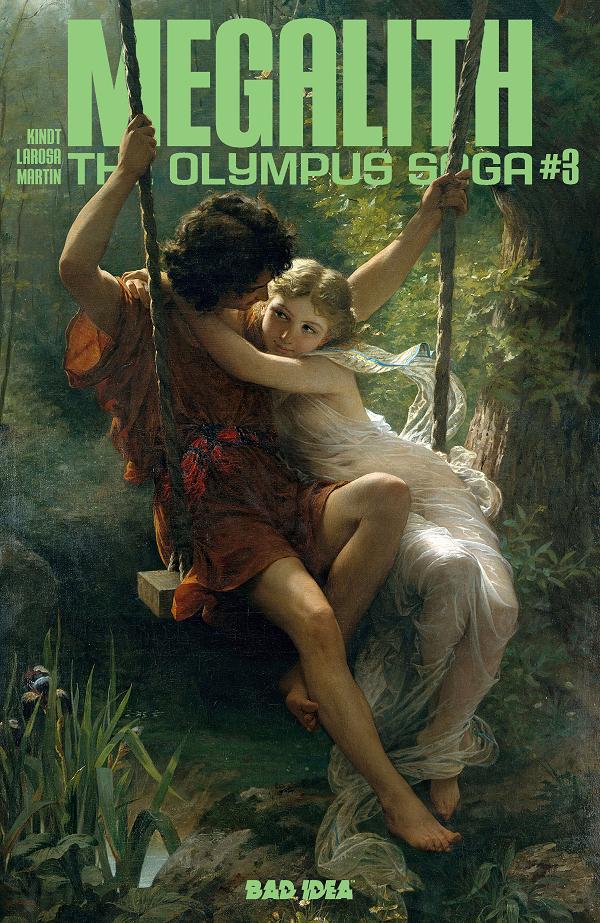 Olympus Saga Megalith #3 variant cover by Piere Auguste Cot