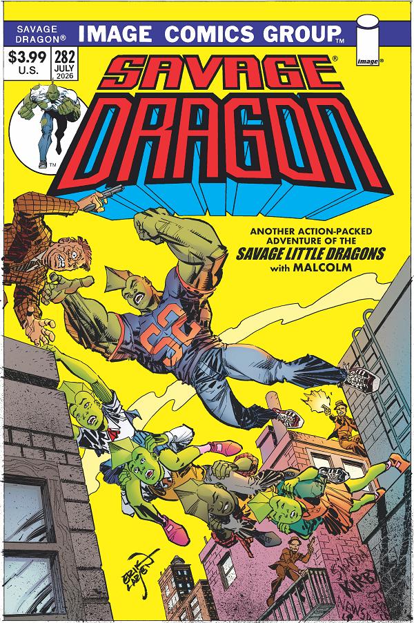 Savage Dragon #282 CVR B CVR B ERIK LARSEN cover