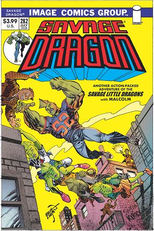 Savage Dragon #282 CVR B CVR B ERIK LARSEN cover