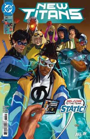 New Titans #38 CVR A TAURIN CLARKE cover