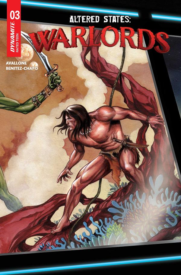 Altered States Warlords #3 CVR B CVR B MIKE ROOTH cover