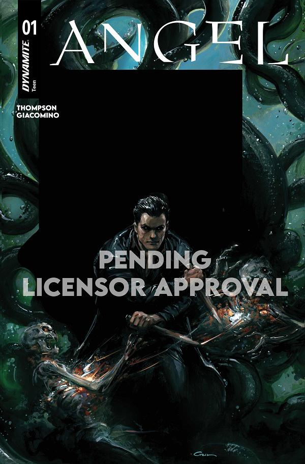 Angel #1 variant cover by Clayton Crain