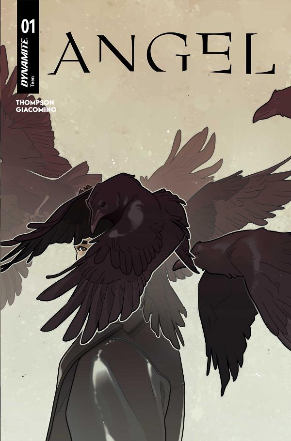 Angel #1 variant cover by Meredith McClaren