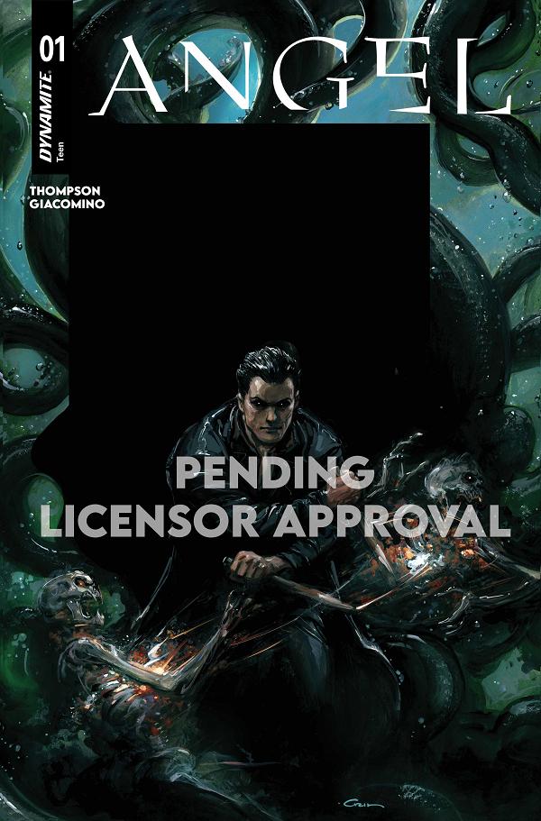 Angel #1 variant cover by Clayton Crain