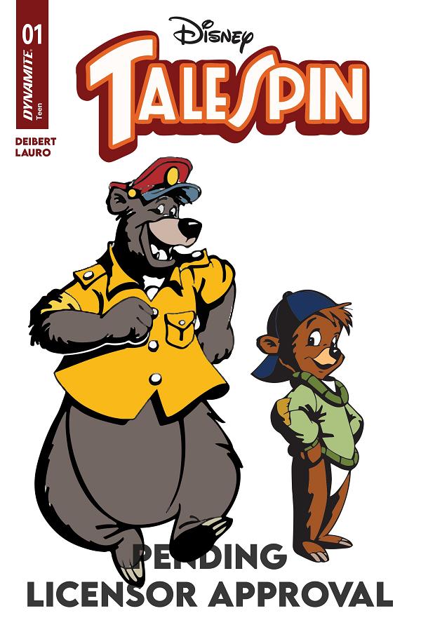 Talespin #1 variant cover by Character Design Art