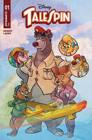 Talespin #1 CVR F CVR F CAT STAGGS FOIL VIRGIN cover