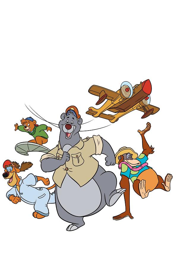 Talespin #1 variant cover by Animation Art