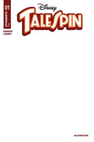 Talespin #1 CVR G CVR G BLANK AUTHENTIX cover