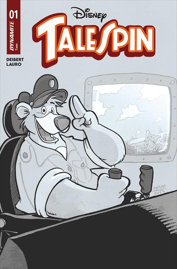 Talespin #1 variant cover by Carlo Lauro