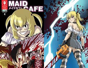 Maid Cafe #4 CVR B CVR B REMY EISU MOKHTAR & WILSON GANDOLPHO FLIP COVER cover