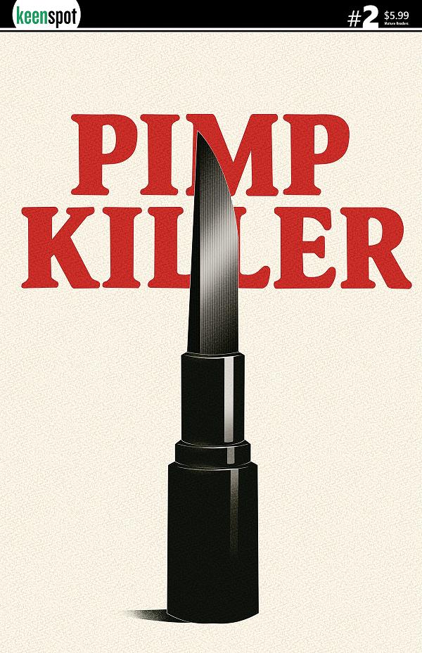 Pimp Killer #2 variant cover by Vintage Cartoon