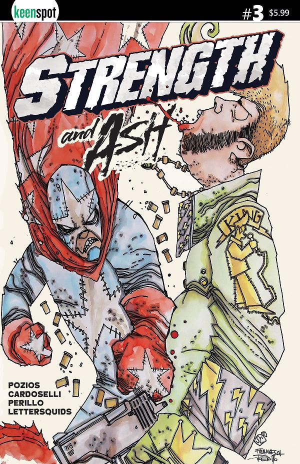 Strength & Ash #3 CVR A STEFANO CARDOSELLI & FRANCESCA PERILLO KING OF FIGHTERS cover