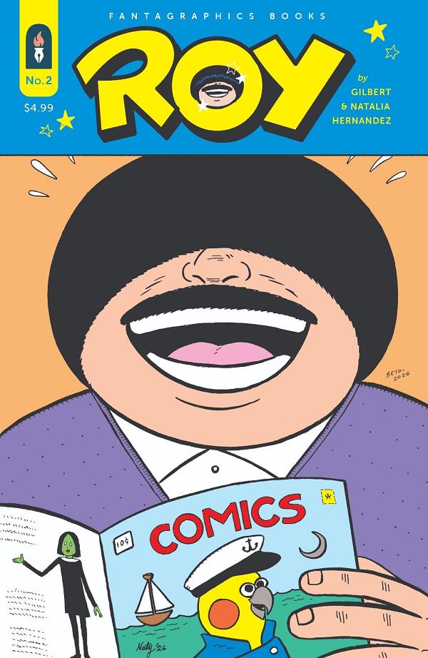 Roy #2 cover by Gilbert Hernandez