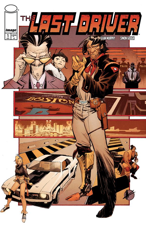 Last Driver #1 variant cover by Matteo Scalera