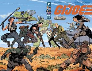 Gi Joe #25 CVR A TOM REILLY WRAPAROUND cover