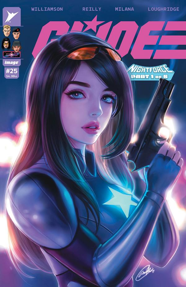 Gi Joe #25 variant cover by Miki Okazaki