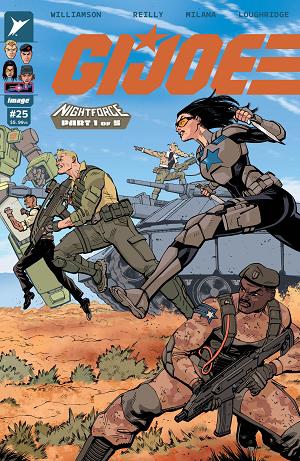 Gi Joe #25 CVR I CVR I TOM REILLY WRAPAROUND FOIL cover