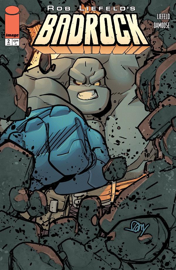 Badrock #2 CVR A SETH DAMOOSE cover