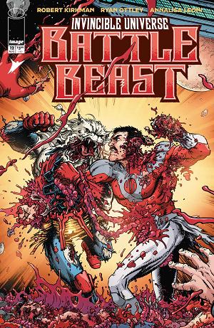 Invincible Universe Battle Beast #12 CVR C CVR C INC 1:10 CHRIS BURNHAM & BRIAN REBER CONNECTING cover