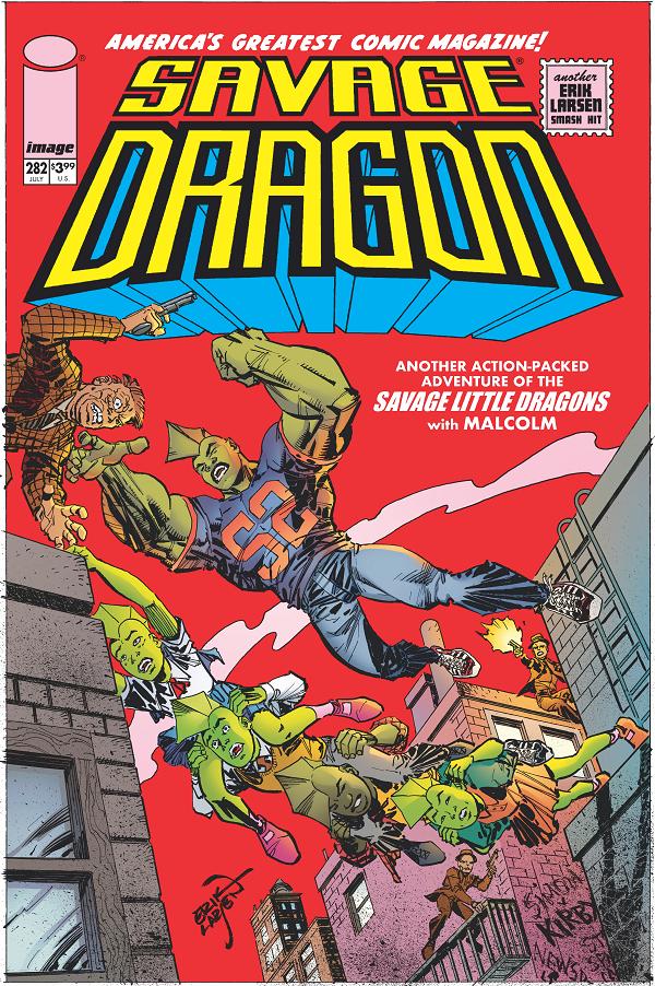 Savage Dragon #282 CVR A ERIK LARSEN (MR) cover