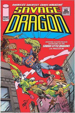 Savage Dragon #282 CVR A ERIK LARSEN (MR) cover