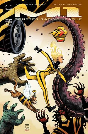 M1 Monster Racing League #3 CVR B CVR B MATT WAGNER cover