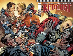 Redcoat #20 CVR A BRYAN HITCH & BRAD ANDERSON WRAPAROUND cover