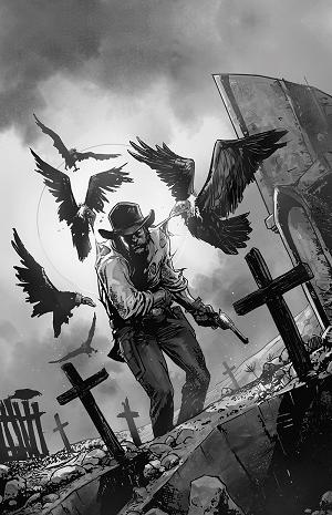 Dead Acre #2 CVR D CVR D INC 1:30 NATHAN GOODEN BW FULL ART cover