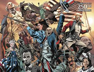 Redcoat #19 CVR C CVR C BRYAN HITCH USA 250TH ANNIVERSARY WRAPAROUND cover