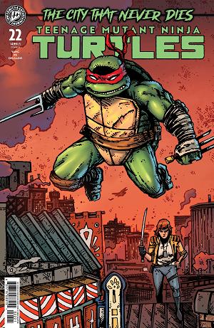 Teenage Mutant Ninja Turtles Cover A (Pe) #22 Variant B (Eastman & Bishop) cover