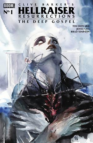 Hellraiser: Resurrections - The Deep Gospel A Main (Dressed, Puebla) #1 G FOC Reveal Variant (Dressed, Ito) cover