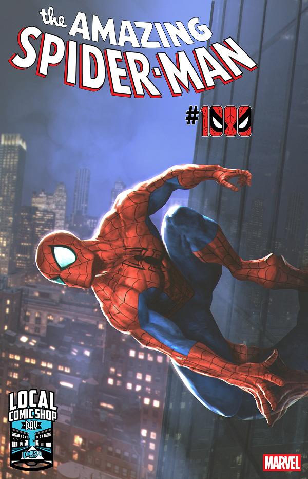 Amazing Spider-Man #1000 SKAN LOCAL COMIC SHOP DAY VARIANT cover
