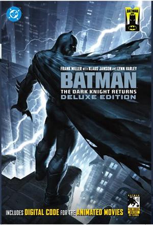 Batman Day 2026 - Batman The Dark Knight Returns Deluxe Edition HC Variant Dust Jacket
