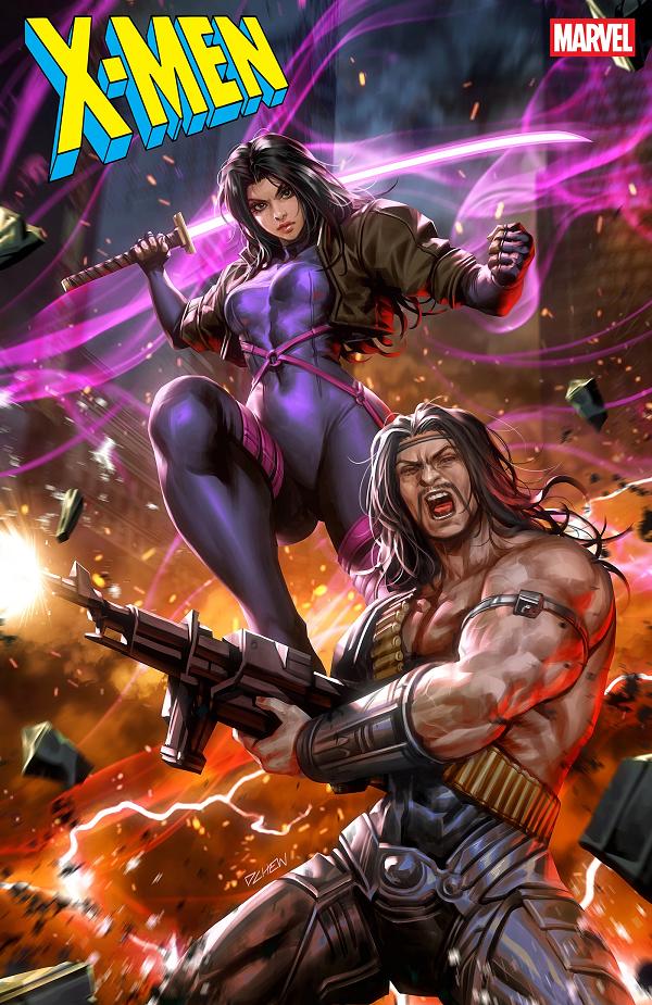 X-Men #39 variant cover by Derrick Chew