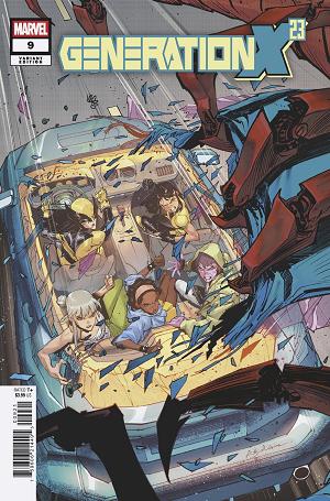 Generation X-23 #9 PARTHA PRATIM VARIANT cover