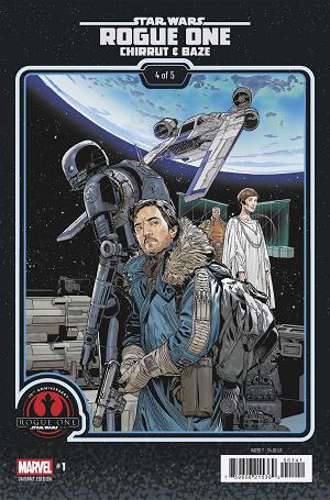 Star Wars: Rogue One - Chirrut & Baze #1 CHRIS SPROUSE ROGUE ONE 10TH ANNIVERSARY VARIANT cover