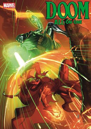 Doom All-On-One #1 TAURIN CLARKE VARIANT [1:25] cover