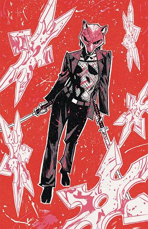 Exquisite Corpses Fox Mask Killer #1 CVR C (OF 5) CVR C MICHAEL WALSH POLYBAGGED WITH COLLECTIBLE CARD cover