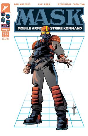 Mask #2 CVR B 2ND PTG CVR B JASON HOWARD cover
