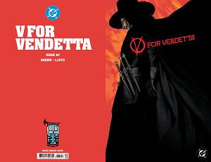 V For Vendetta #1 CVR B FACSIMILE EDITION CVR B MOVIE CARD STOCK cover