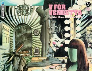 V For Vendetta #1 CVR C FACSIMILE EDITION CVR C DAVID LLOYD FOIL cover