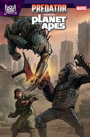 Predator Vs. The Planet Of The Apes #2 cover
