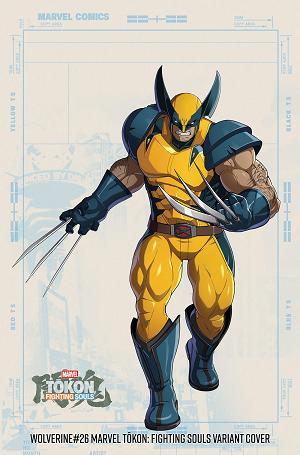 Wolverine #26 MARVEL TOKON: FIGHTING SOULS VARIANT cover