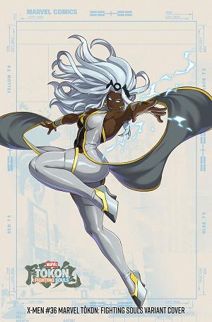 X-Men #36 MARVEL TOKON: FIGHTING SOULS VARIANT cover