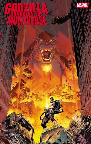 Godzilla Conquers The Multiverse #2 TONY PARKER VARIANT cover
