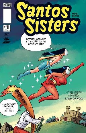 Santos Sisters Fun Special #1 CVR B (OF 3) CVR B BOB BURDEN cover