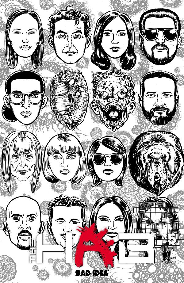 Hab #5 variant cover by David Lapham