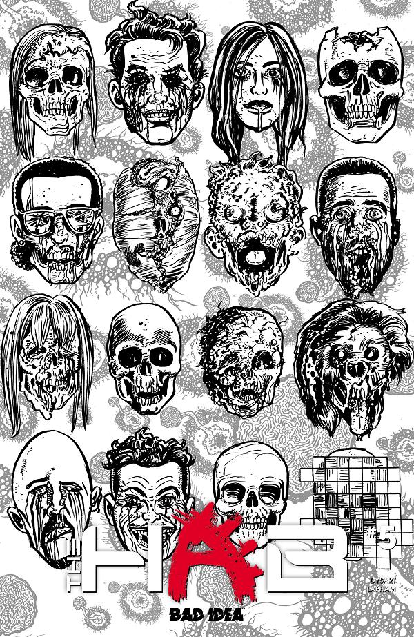 Hab #5 variant cover by David Lapham