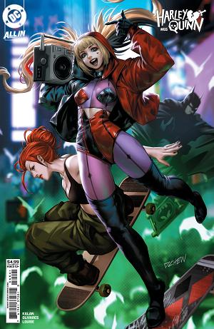 Harley Quinn #65 CVR D CVR D DERRICK CHEW CARD STOCK cover